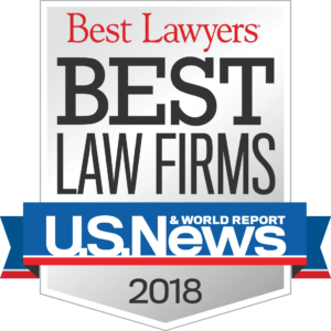 US NEw best law firms 2018